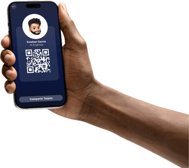 Know Me App en teléfono